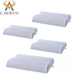 Wholesale Non-Slip Orthopedic Airfibe Foam Anti Bacterial Pillow With Removable Cover from china suppliers