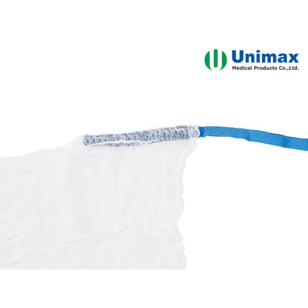 White Blue 45x45 Sterile Lap Sponges