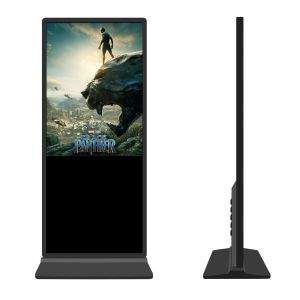 Interior Floor Standing Digital Signage 55 Inch / Floor Standing Kiosk