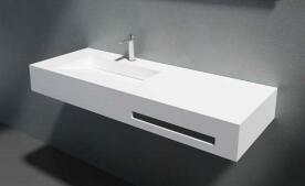Wholesale Smooth Seamless Wall Hung Basin High Strength Renewable And Formable from china suppliers