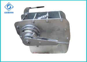 China Manual Industrial Hydraulic Winch Barge Connecting Sidewinder / Anchor on sale
