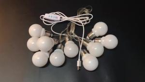 China Battery LED string light Outdoor Warm White Fairy Lights Garland G50 Bulbs Garden Patio Wedding Christmas Decoration Lighting on sale