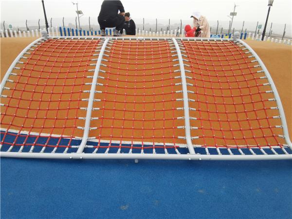 Quality Combination Rope Web Playground Climbing Net Anti UV With Steel Core for sale