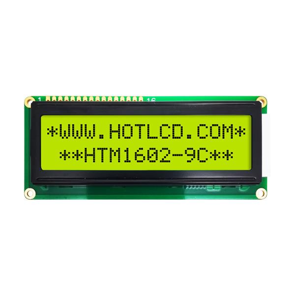 Quality 16x2 Character LCD Display Module STN+Gray Serial With Yellow Green Backlight for sale