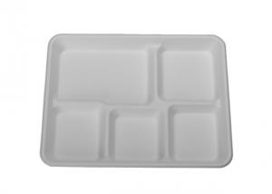 25g Oilproof Lunch Cafeteria  Biodegradable Food Trays