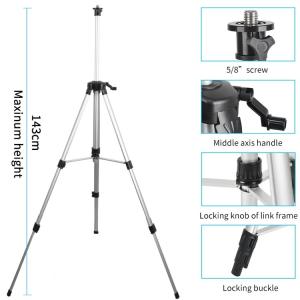 Wholesale Adjustable 1430mm Height Lightweight Laser Level Tripod 3kg Load from china suppliers