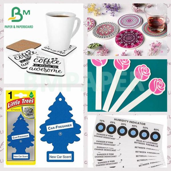 Good Water Absorption 0.7mm 1.0mm Coaster Board  Incense Paper