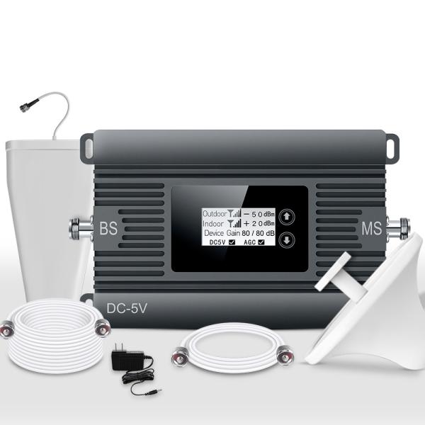 Quality Gain 80dB Cell Phone Signal Repeater Support Any Cellular Devices for sale