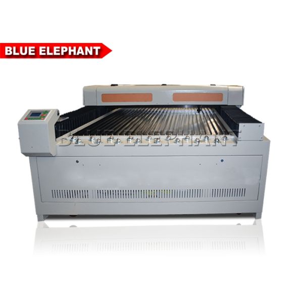 Water Cooling Cardboard Laser Cutting Machine , Big Power Laser Etching Machine For Metal