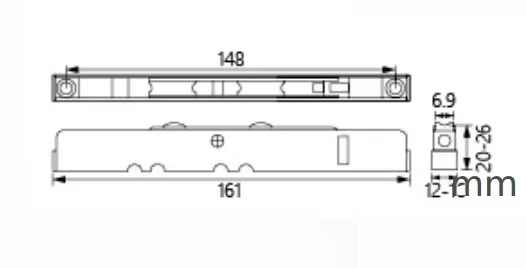 Sliding Door Window Pulley with 12mm Width Iron Plating Nylon Roller Bearings