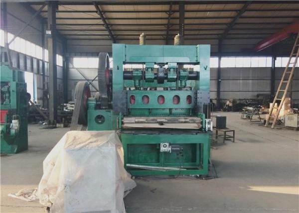Quality 60 R / Min Expanded Wire Mesh Machine , Steel Plate Metal Mesh Machine for sale