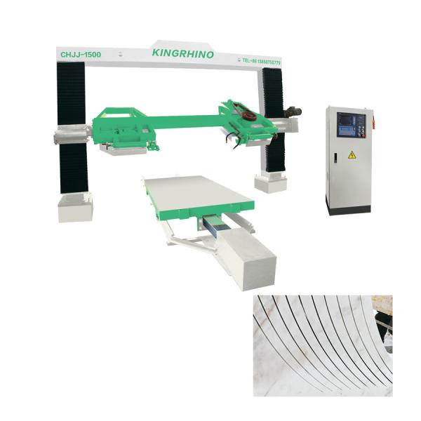 Quality 5.5kw CNC Band Saw Circular Arc Slab Stone Shaper Machine For Marble Granite for sale