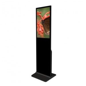 Airport Bank Freestanding Kiosk 720P 32 Inch Digital Signage