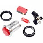 Arcade Game DIY Parts Kit Zero Delay USB Encoder to PC + 8Way Sanwa Joystick +