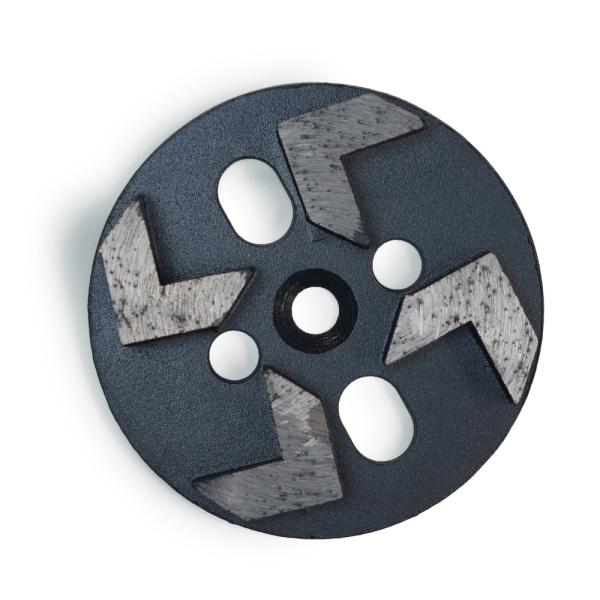 Quality Quick Connecting Grinding Machine Applied Segmented Diamond Abrasive for Concrete Floor for sale