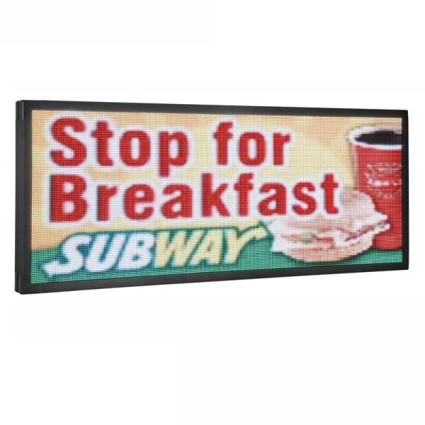 Quality Winxp Win7 Support  LED Message Display Board RGB Car Rear Window Sign Board for sale
