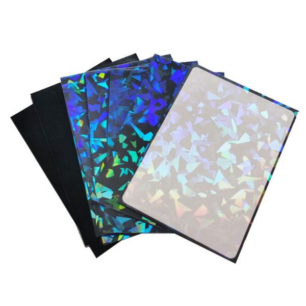 Top Open PP Trading Game Card Sleeves Holographic Toploader Sleeves Custom Art Printed