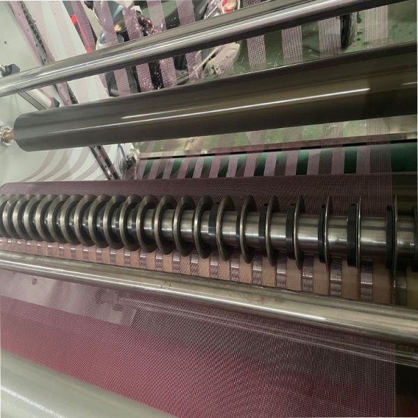 Automatic Tension Slitting Rewinder Machine For Self Adhesive Non Woven Fabric Roll Slitting Machine