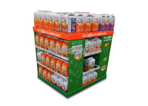Quality 4 Sided Pallet Cardboard Pallet Display Case Portable Simple Structure Easy Assembly for sale