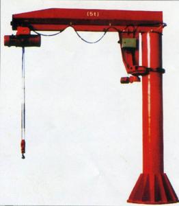 China Convenient Operation Cantilever Gantry Crane , Electric Column Fixed Jib on sale