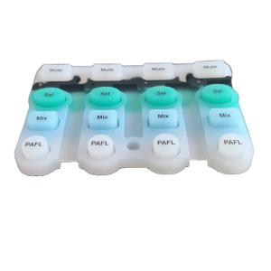 China OEM Molding Custom USB Backlit Silicone Button Rubber Keypad on sale