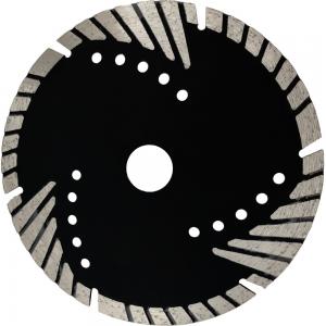 China Other Length Diamond Saw Blade Turbo Type Protection Teeth Cutting Disc for Stone Tile on sale