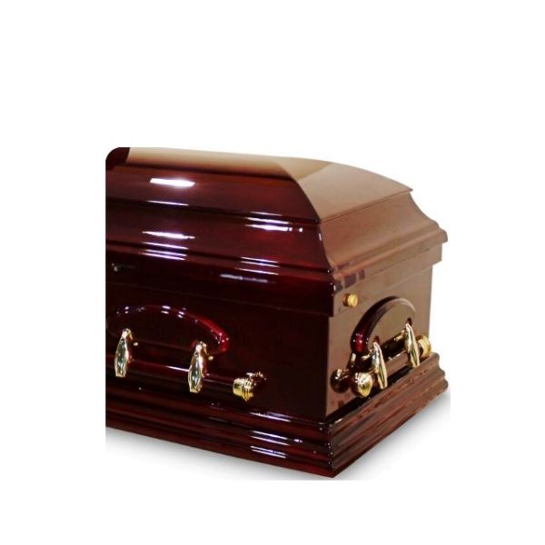 Stamping Round End Cap Coffin Hardware High Polished Casket Hardware