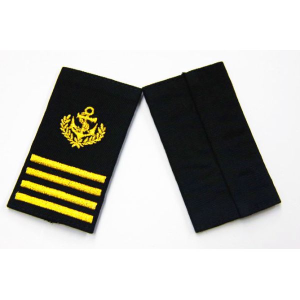 Twill / Cotton / Felt Military Custom Embroidered Patches, Embroidery Badges