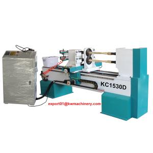 China KC1530D CNC WOOD LATHE FACTORY IN CHINA DOUBLE SPINDLES CNC WOOD TURNING LATHE on sale