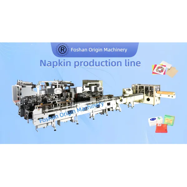 Napkin Serviette Machine Folding Packing Production Line Machinery