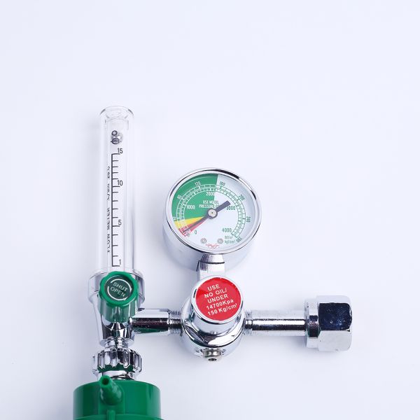 Medical Oxygen Gas Flow Meter with High Pressure and Safety Reducing Valve Regulator
