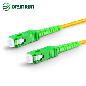 Wholesale SC APC To SC APC Simplex Single Mode Patch Cord LSZH PVC from china suppliers