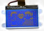 Negative 128 x 64 Small LCD Module , Blue Transimissive COG STN LCD Module
