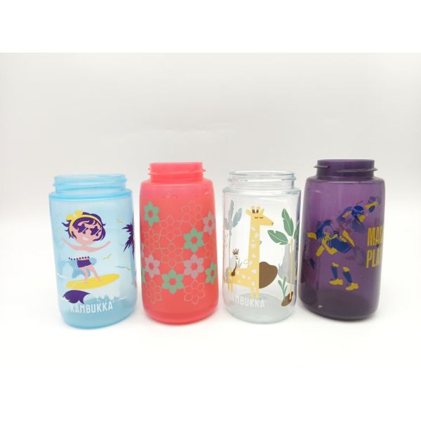 1-4 color 60 Pcs/Min Container CNC Automatic UV Curing Printing Machine