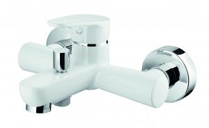 China G 1/2 Inch Two Outlet Single Lever Bath Mixer Taps Bath Shower Faucet on sale