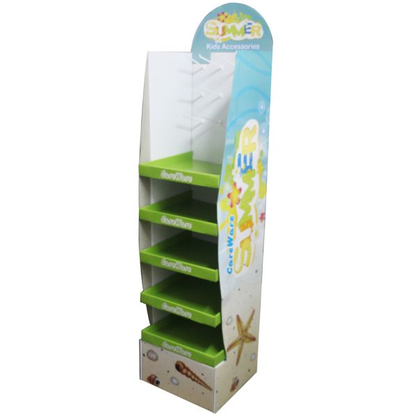 Kids Toy Free Standing Display , Custom Printed Cardboard Display Stands