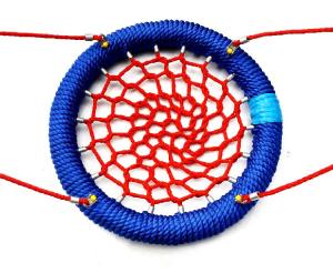 China 100cm Customized Colors Commercial Swing Net Bird Nest Swing For Playground on sale