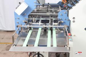 Cross Fold Knife Folder Machine Automatic With 6 Buckle Plate