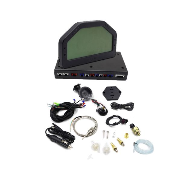 DO 904 Race Car Digital Dashboard , Auto Gauge Voltmeter Bluetooth Sensor Data