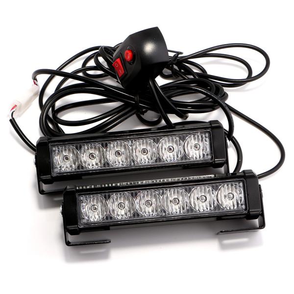 Quality Police DRL 24V 960lm LED Strobe Warning Lights Hazard Flashing for sale