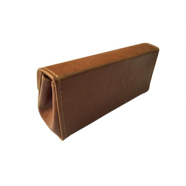High-end Leather Portable Sunglasses Case / Spectacle Pouch