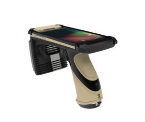 Android 7.0 4000mAh UHF Portable Rfid Reader Writer RS485 With Charger
