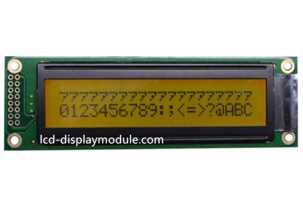 Viewing 85.00 * 18.60mm Dot Matrix LCD Display Module COB Resolution 20 x 2