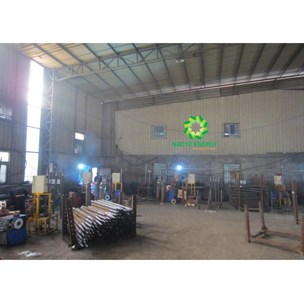 Galvanized Steel Solar Ground Screws Convenient Remove Significant Cost Reduction