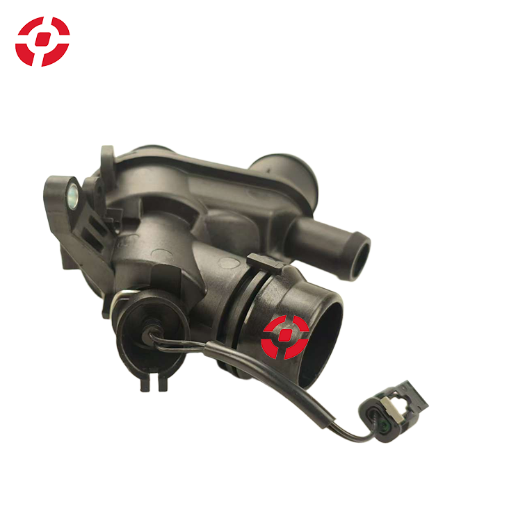 Automotive Thermostat unit for Land Rover Engine Cooland Thermostat Kit LR117568 Aluminum Thermostat Housing with Sensor and gasket