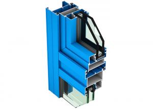 Wholesale Customized Anti Oxidation Aluminium Window Profiles 8um - 10um Film Thickness from china suppliers