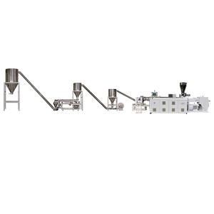 Plastic Pelletizing Machine / PVC Granules Extrusion Line