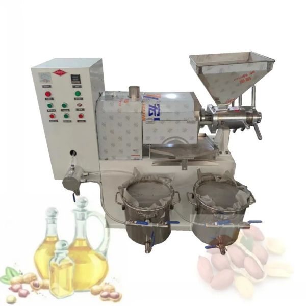 Automatic Mini Oil Press Machine Commercial Groundnut Oil Production Machine