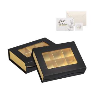 China 6 Lattices Custom Printed Small Cardboard Presentation Gift Boxes For Chocolates on sale