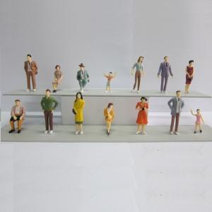 Wholesale 1:30 color figures,model figures,scale figures,plastic model people,painted ABS figures from china suppliers